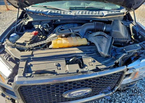 2018 Ford F150 Super Cab из США, поврежденный, VIN 1FTEX1CP0JFA55790